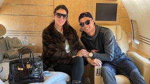 Georgina Rodríguez y Cristiano Ronaldo