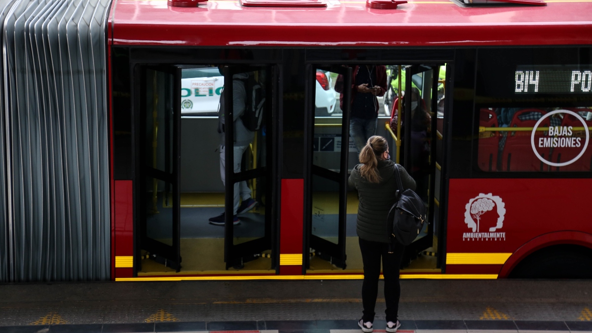 Striptease en transmilenio