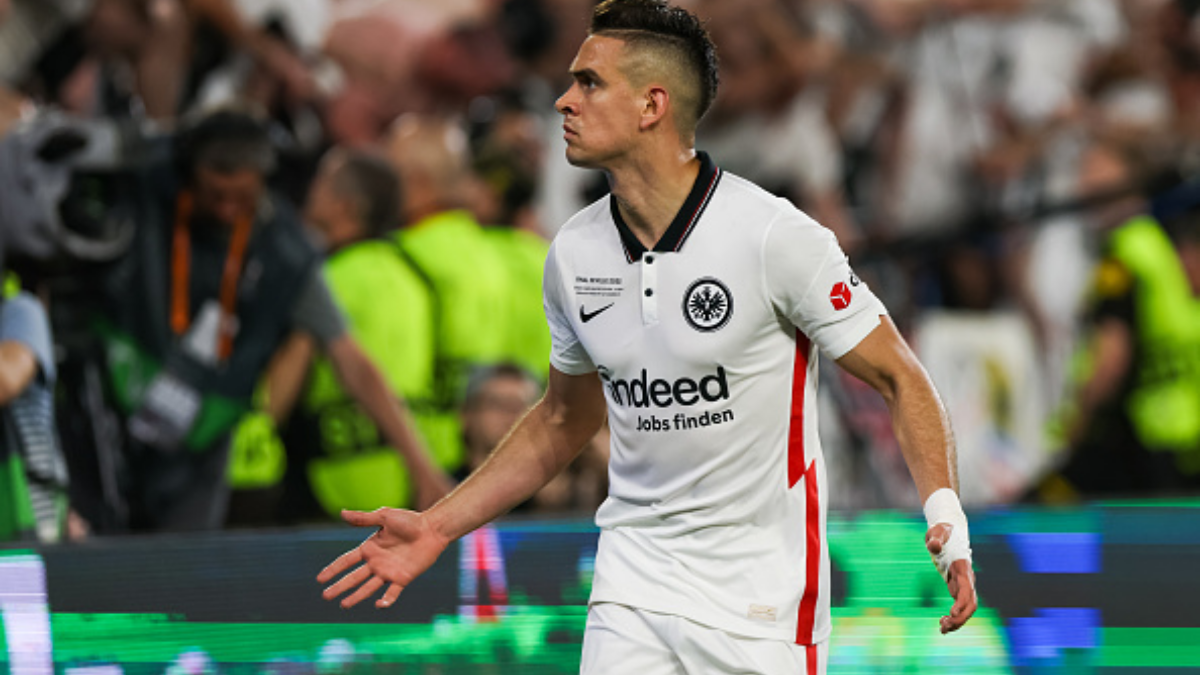 Rafael Santos Borré: gol y campeón de la Uefa Europa League con el Eintracht Frankfurt