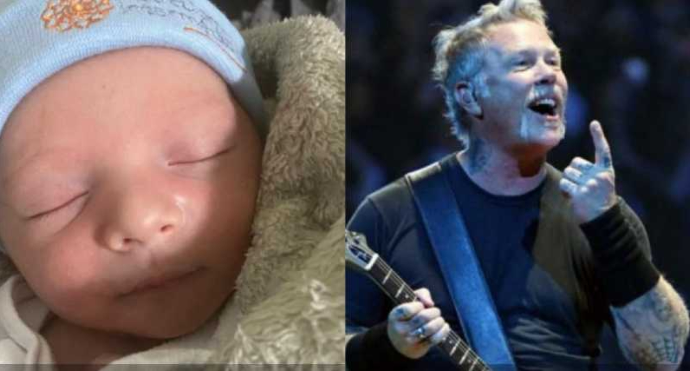 Mujer dio a luz en concierto de Metallica