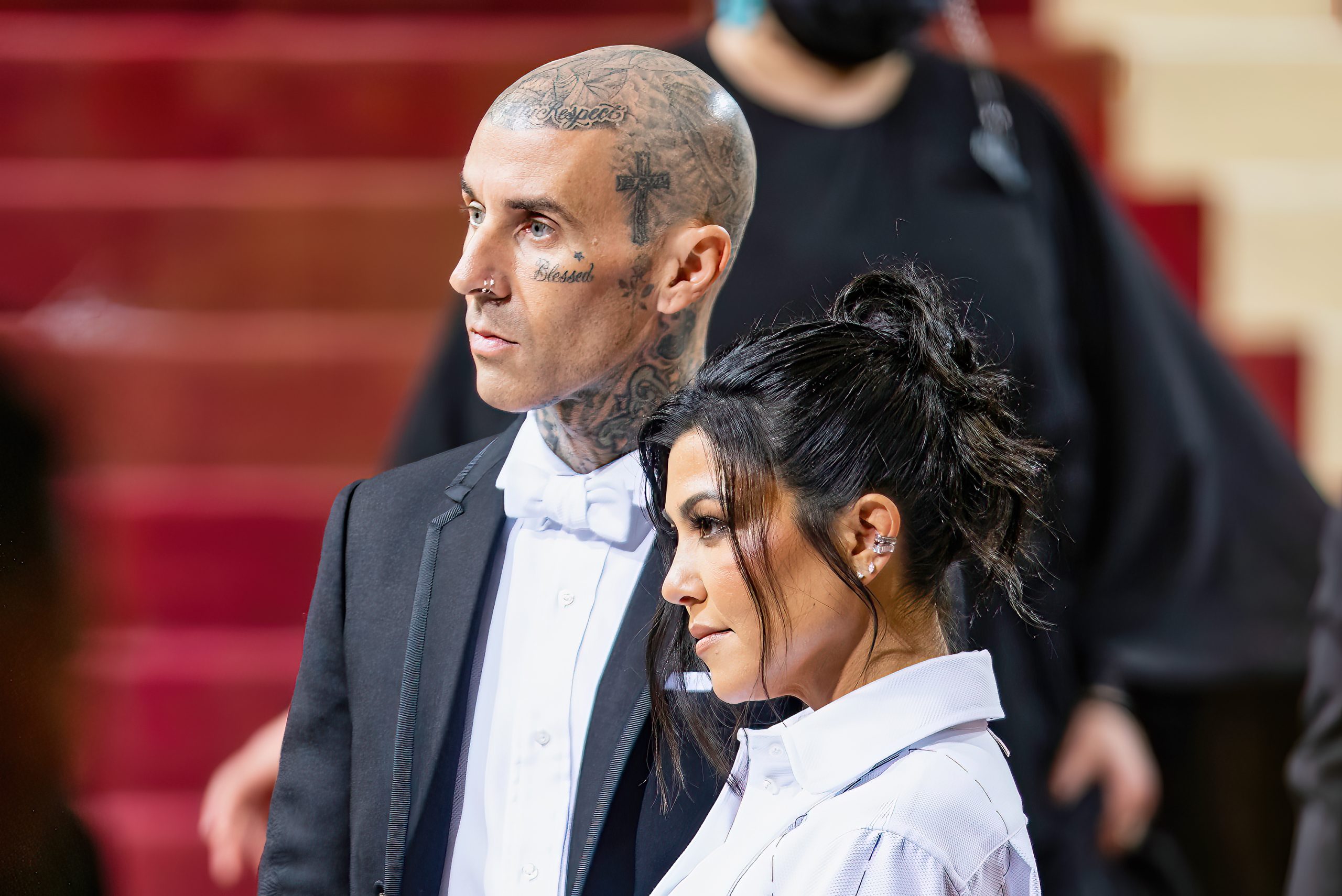 Travis Barker y Kourtney Kardashian