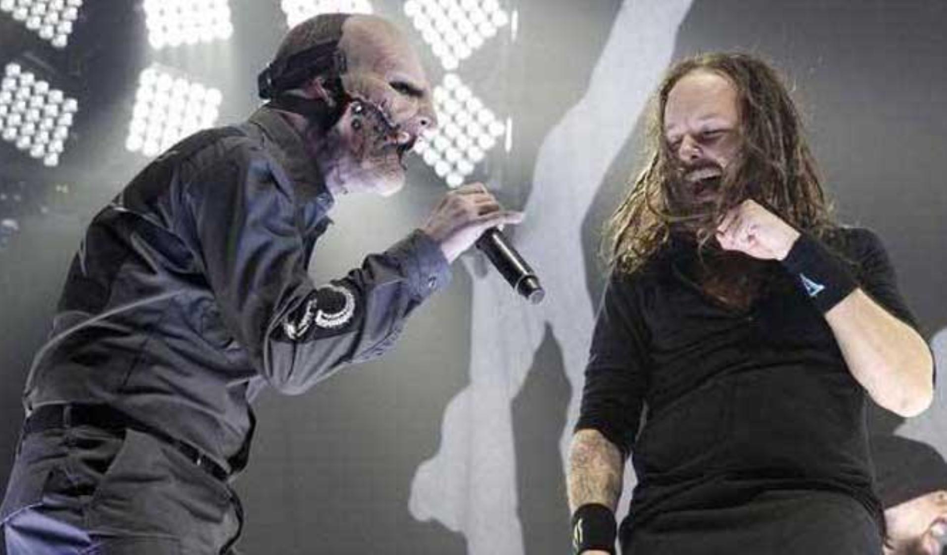 Corey Taylor y Jonathan Davis