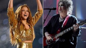 Shakira conoció a Robert Smith y Simon Gallup