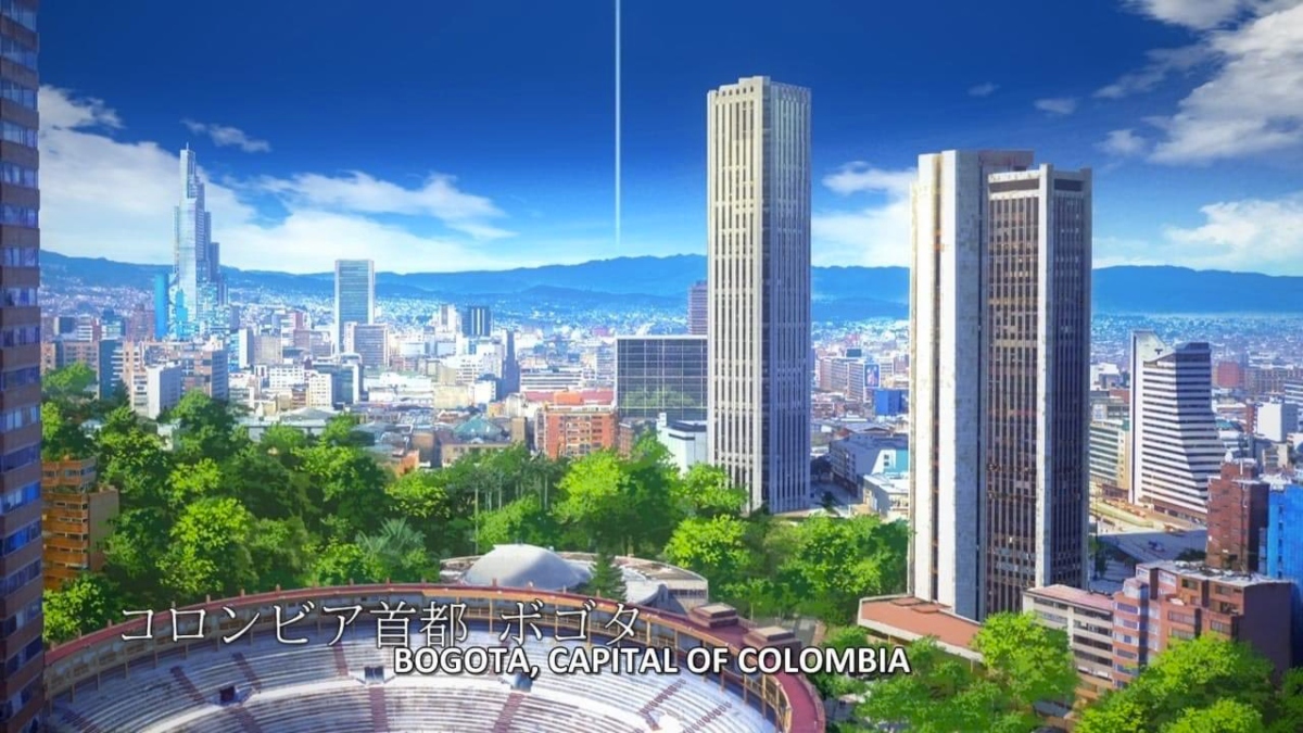 Famosos lugares de Bogotá aparecieron en una serie de anime