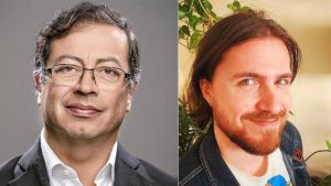 Gustavo Petró y Gustavo Petro
