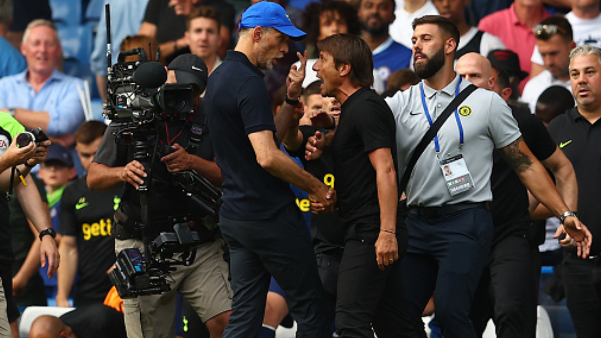 Entrenadores del Chelsea y el Tottenham casi se van a los golpes; esto fue lo que pasó