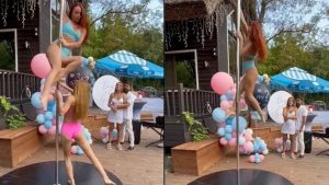 Bailarinas pole dance fiesta revelación género