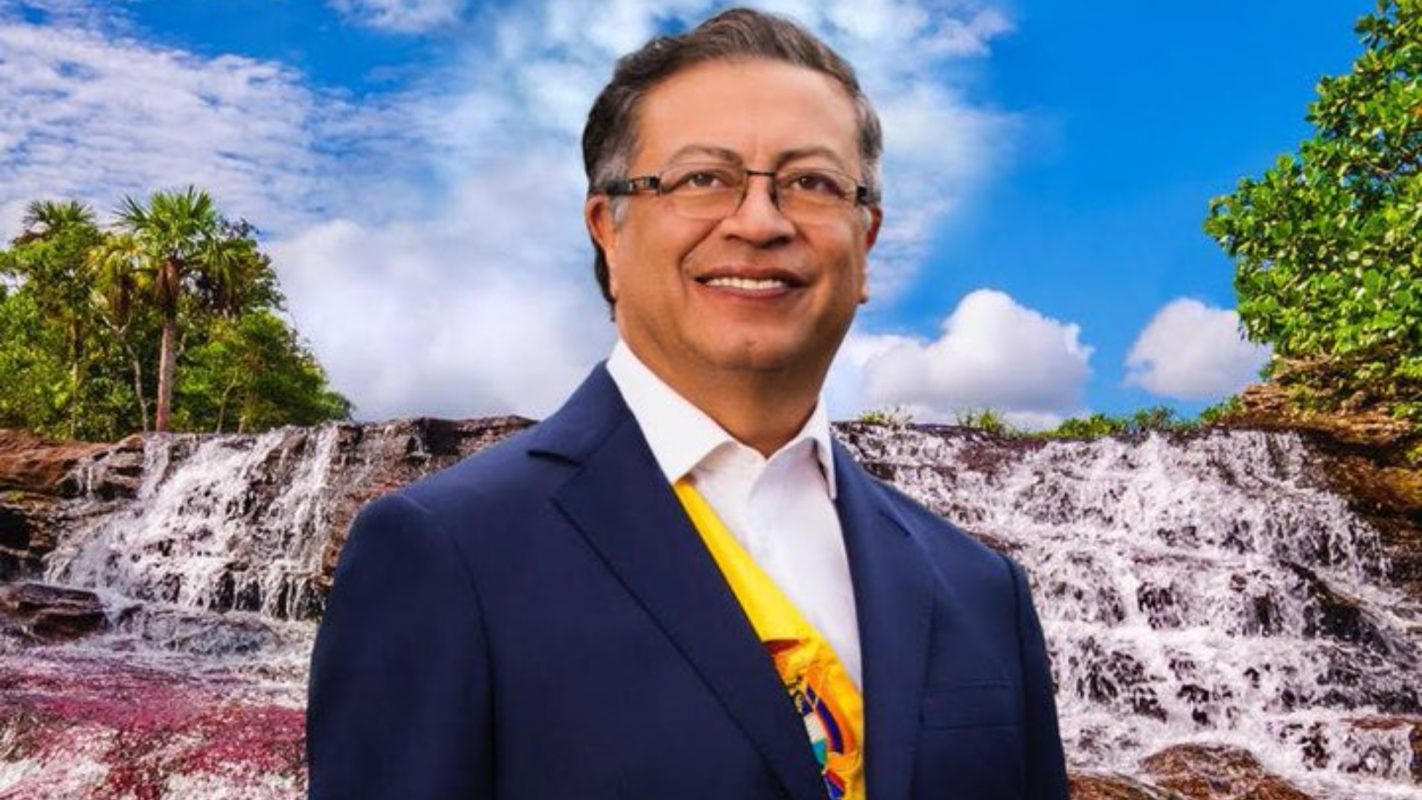 Gustavo Petro foto como presidente