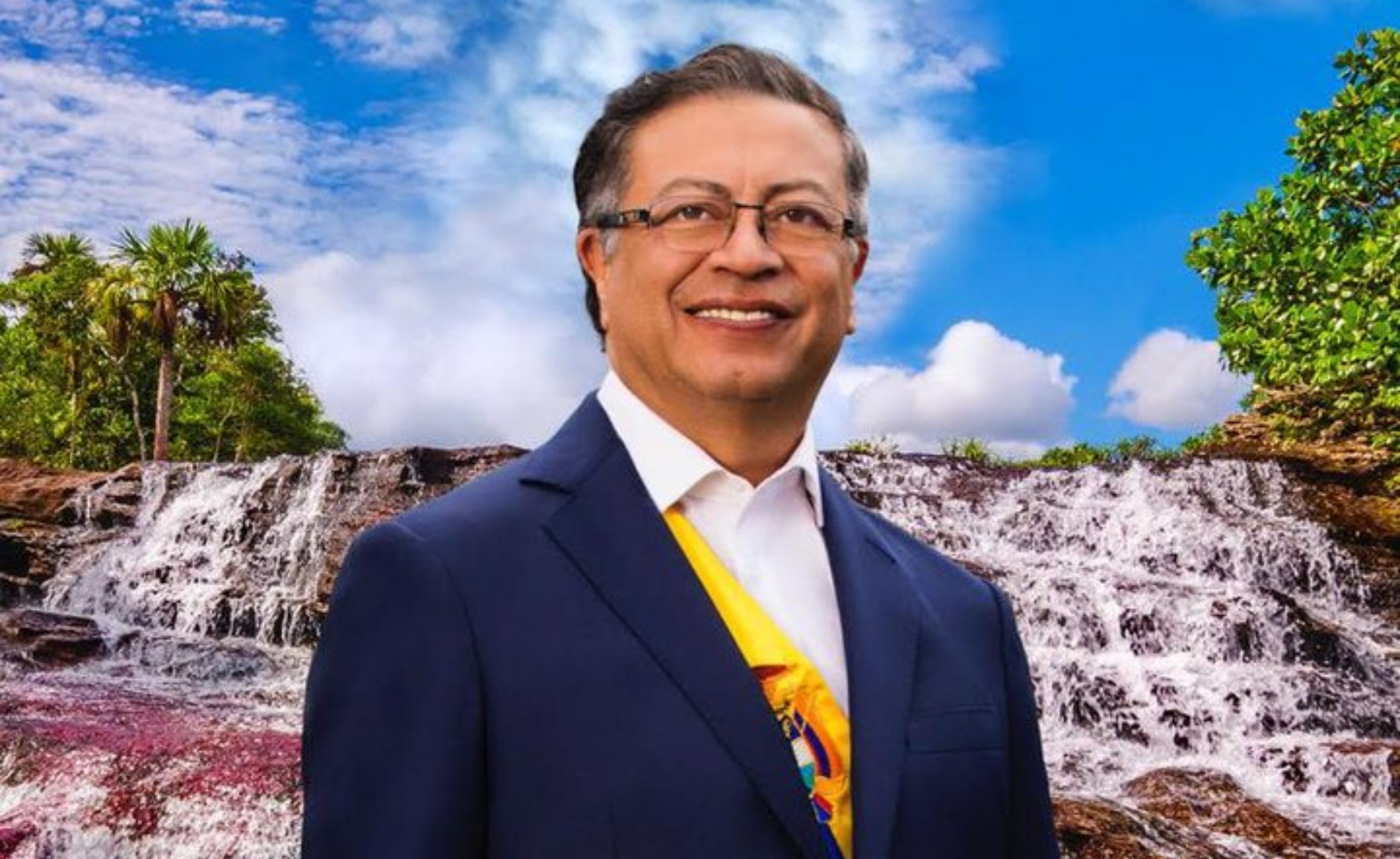 Gustavo Petro foto como presidente