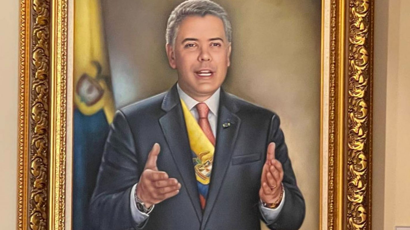 Retrato Iván Duque