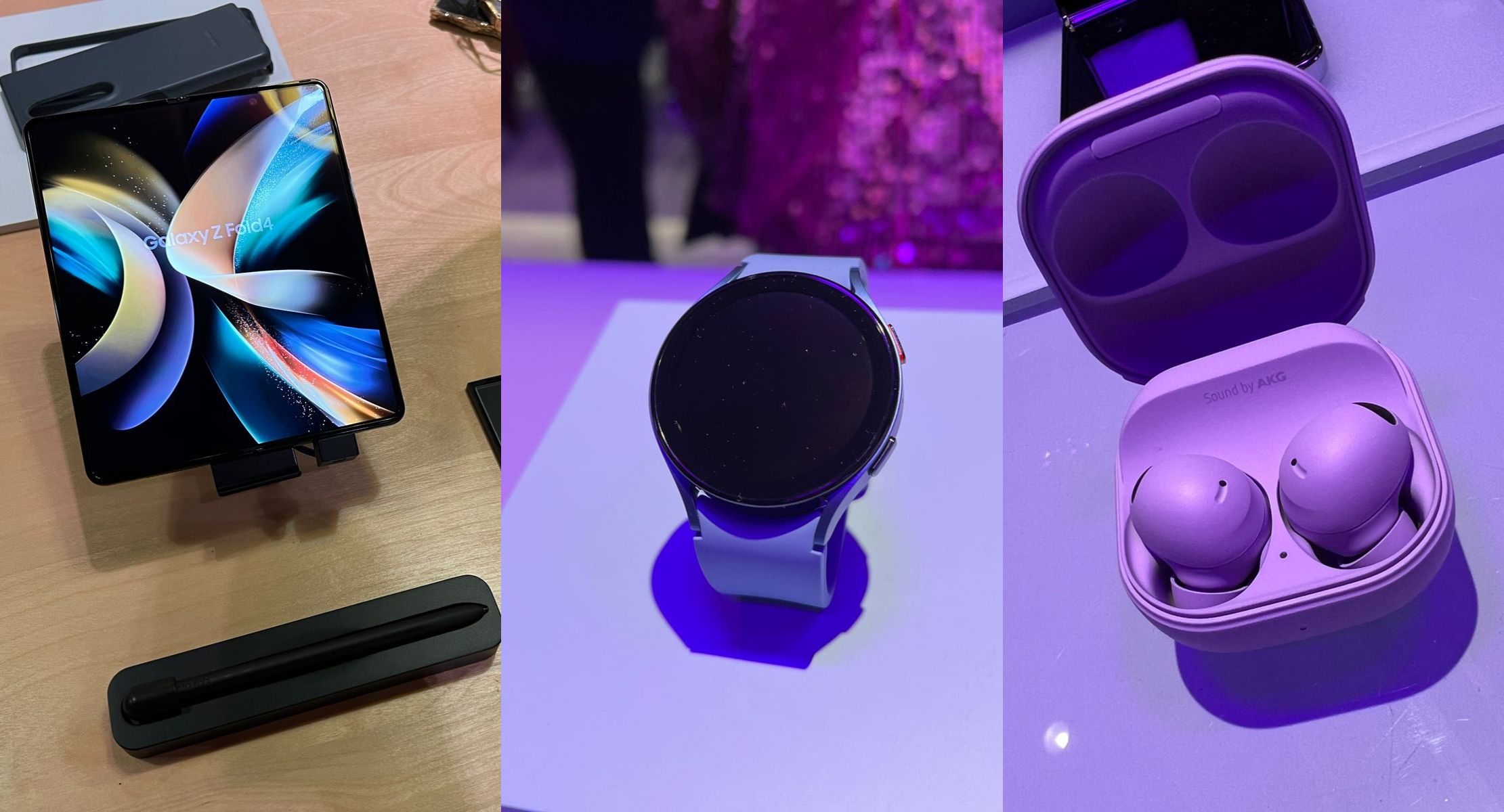 Samsung presentó sus nuevos dispositivos