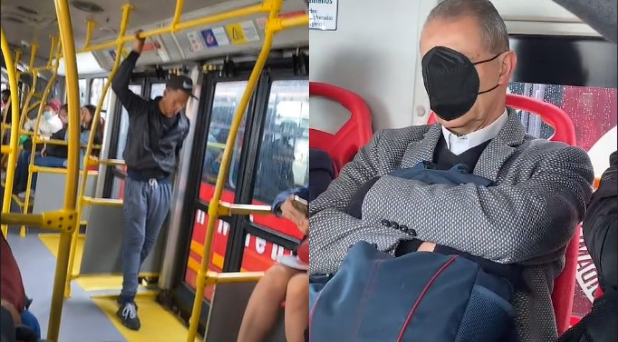 Tapabocas Transmilenio
