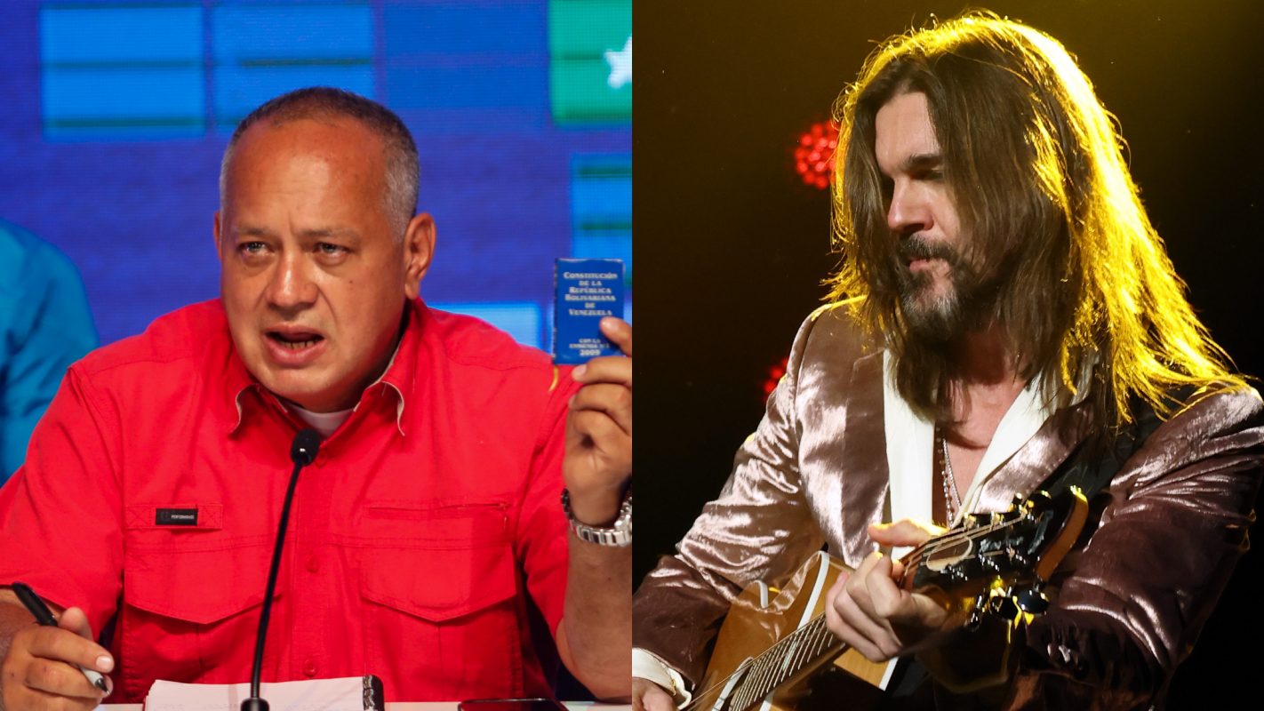 Diosdado Cabello y Juanes