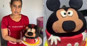 Murió la repostera que recibió burlas por pastel de Mickey Mouse