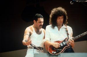 Freddie Mercury y Brian May