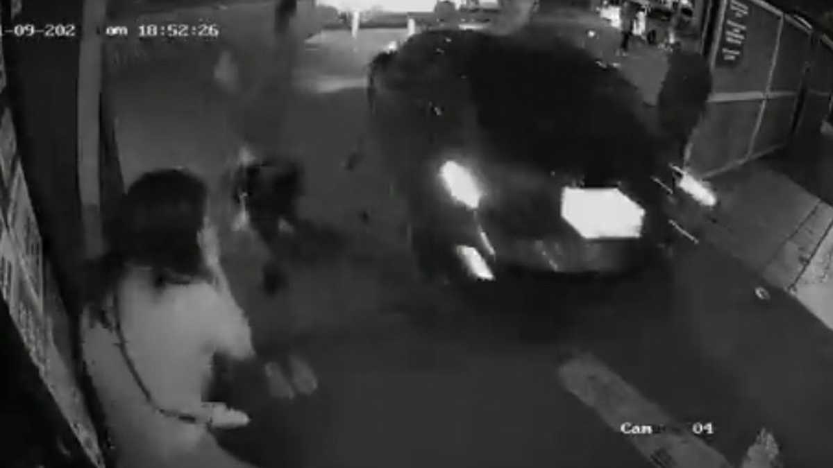 Video: borracho atropelló a una joven en la Calle 85 de Bogotá