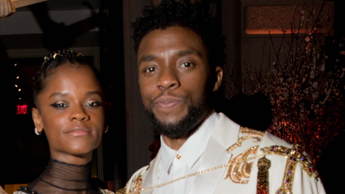 Wakanda por siempre: el homenaje de Letitia Wright a Chadwick Boseman