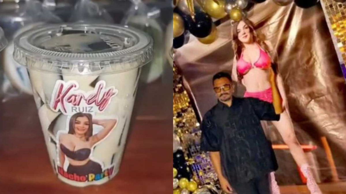 “Para el tóxico”: mujer realizó fiesta temática de OnlyFans a su esposo