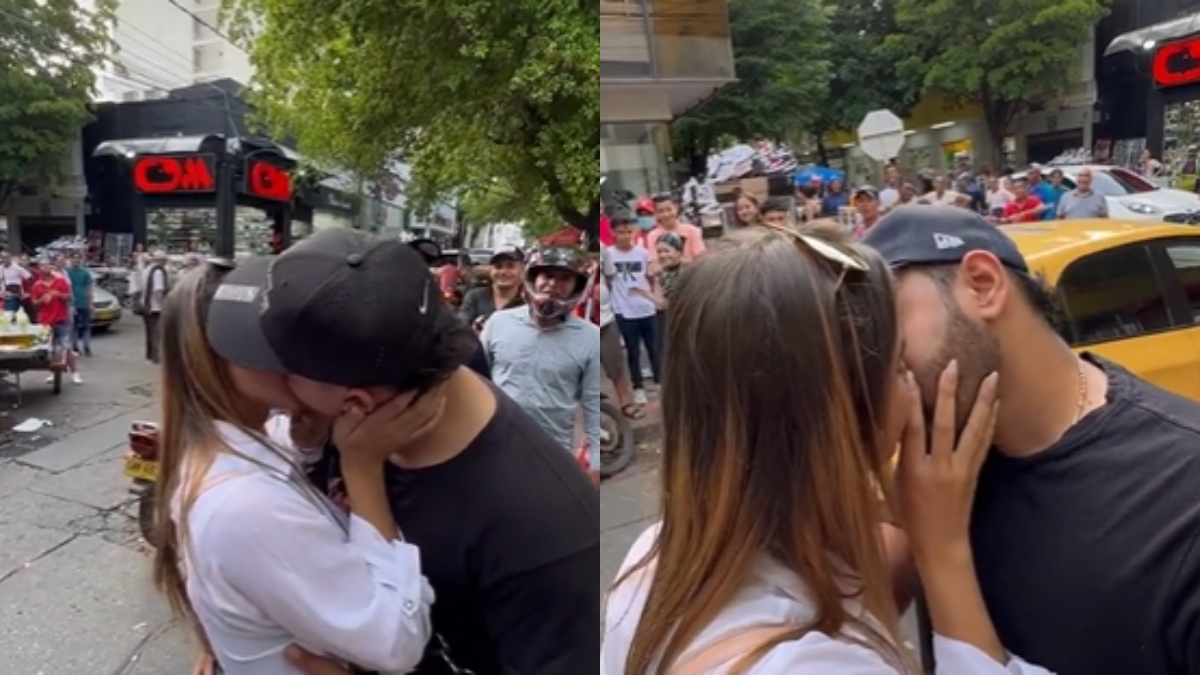 Plata por besos: mujeres aceptan besarse con extraños en reto viral de TikTok