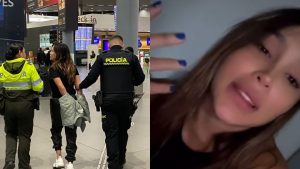Dj colombiana le dio un cabezazo a trabajadora de Avianca porque no la dejó abordar