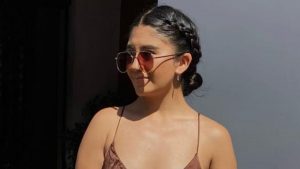 La sensual hincha mexicana que apoya a su selección con pequeño short