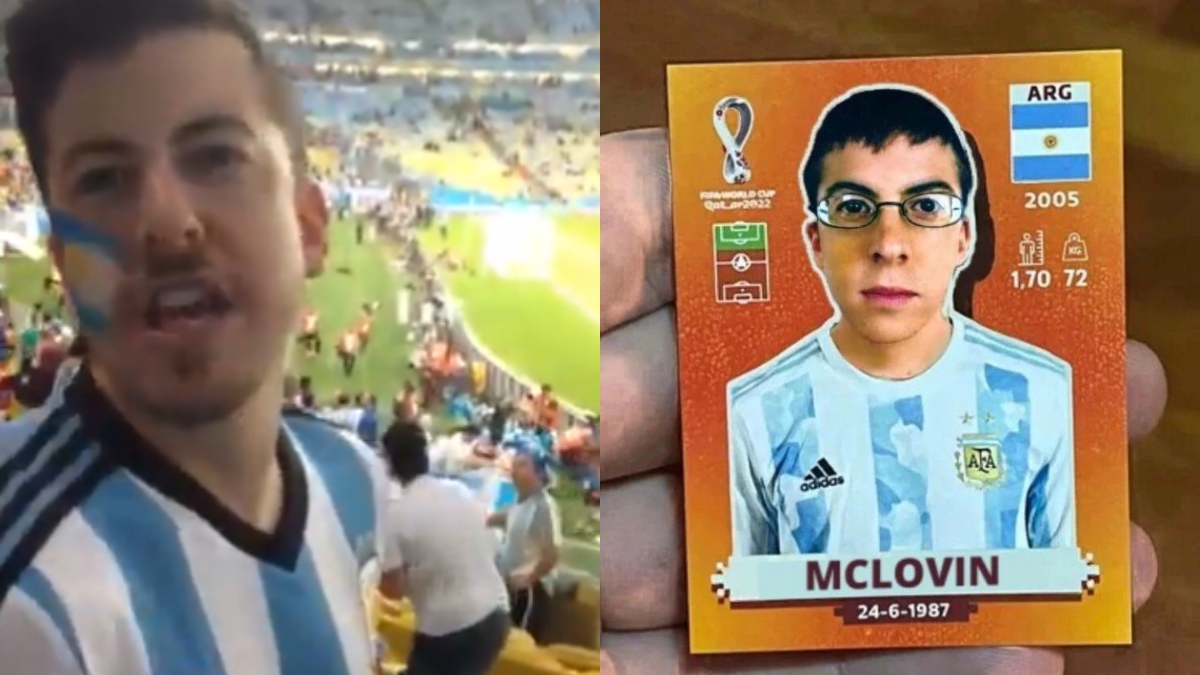 Flashback: como cuando McLovin se declara fan de Argentina y lo demuestra en un Mundial