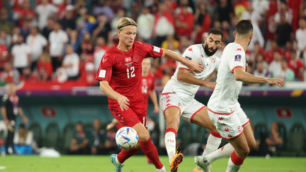 Túnez sorprendió a Dinamarca y empataron si goles en su debut de Qatar 2022