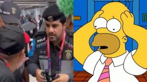 Mexicano pasó trago amargo cuando lo cogieron encaletando trago en unos binoculares