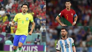 Marquinhos se regó en halagos para Messi y Cristiano Ronaldo: “son un tesoro”