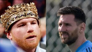 Crean app para saber cuál es la distancia entre Messi y Canelo Álvarez