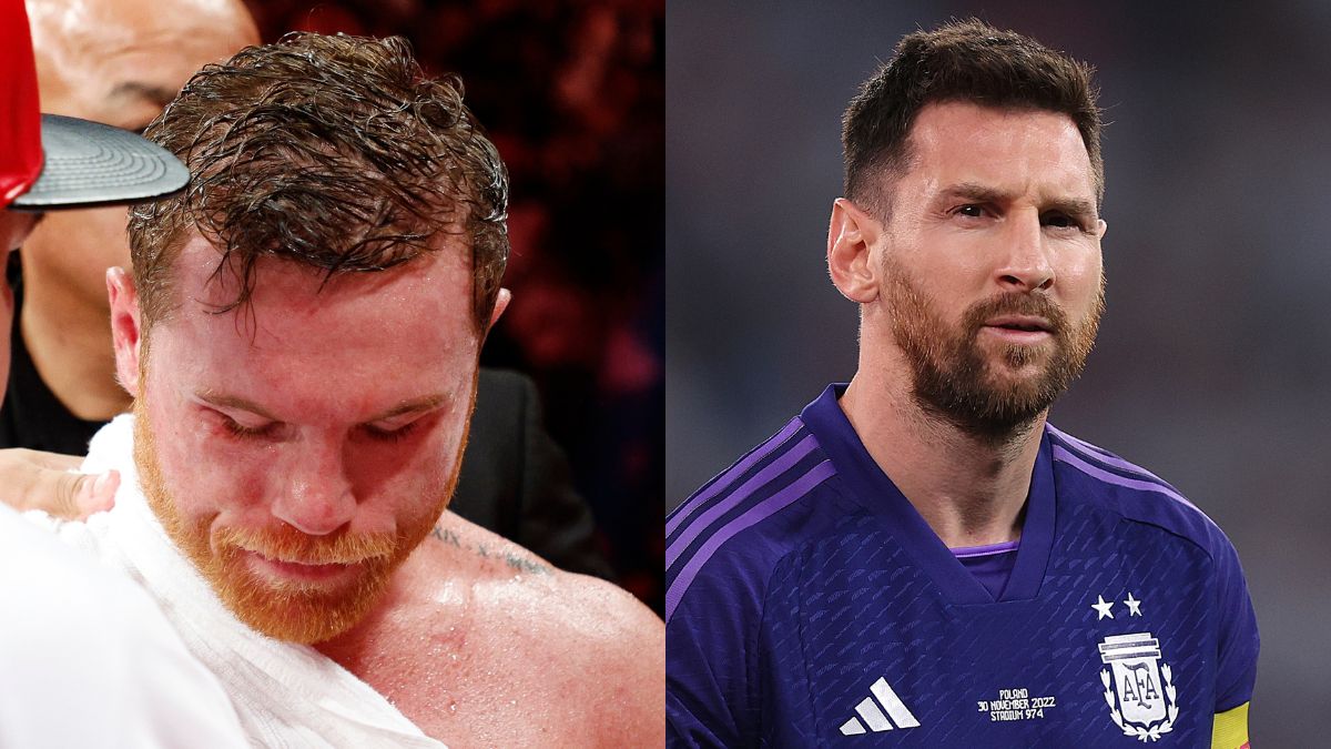 Canelo Álvarez y Messi