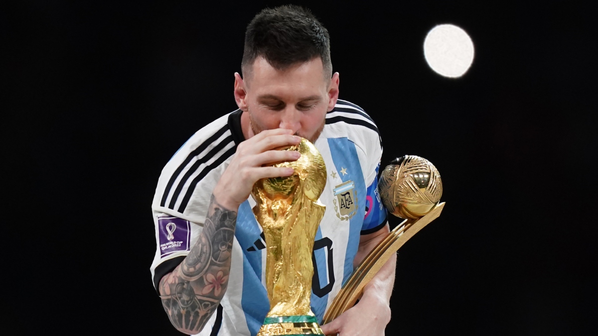 Video: la inesperada reacción de Lionel Messi al ser campeón del mundo