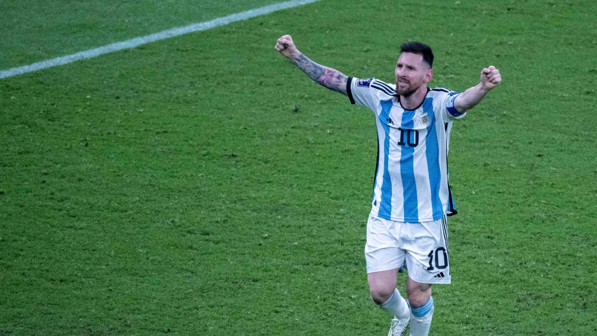 Se revela la identidad de la mujer que Messi abrazó en la celebración de la final