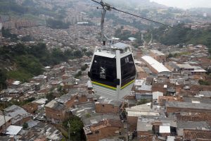 COLOMBIA-FRANCE-METROCABLE