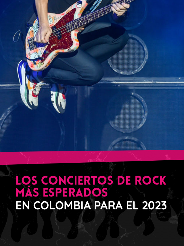Los conciertos de Rock más esperados en Colombia para el 2023
