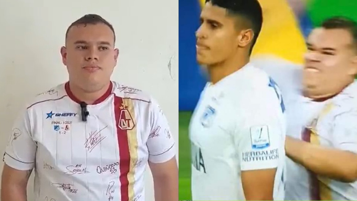 La “leída” disculpa del hincha del Tolima; dijo que el partido se debió jugar