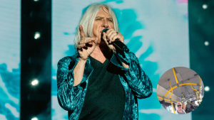 ¿Es Joe Elliott? Revelan supuesta foto del integrante de Def Leppard en un bus de Bogotá