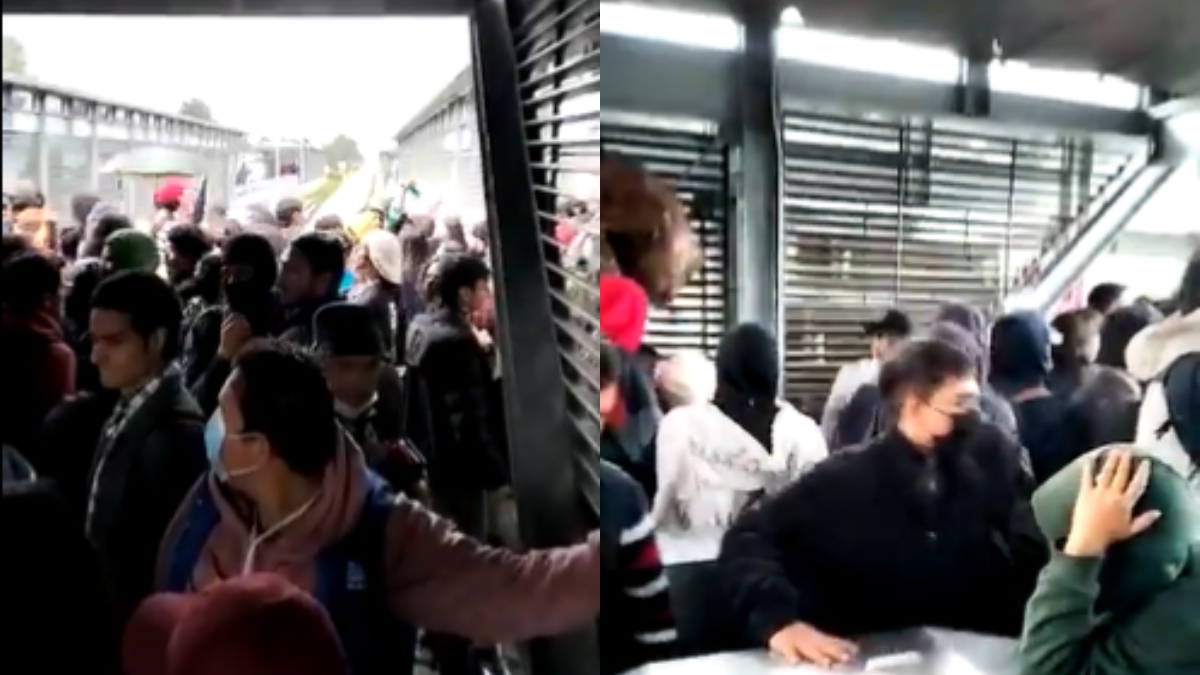 Protestas en TransMilenio: estos son los videos de la colatón que se vivió en Bogotá