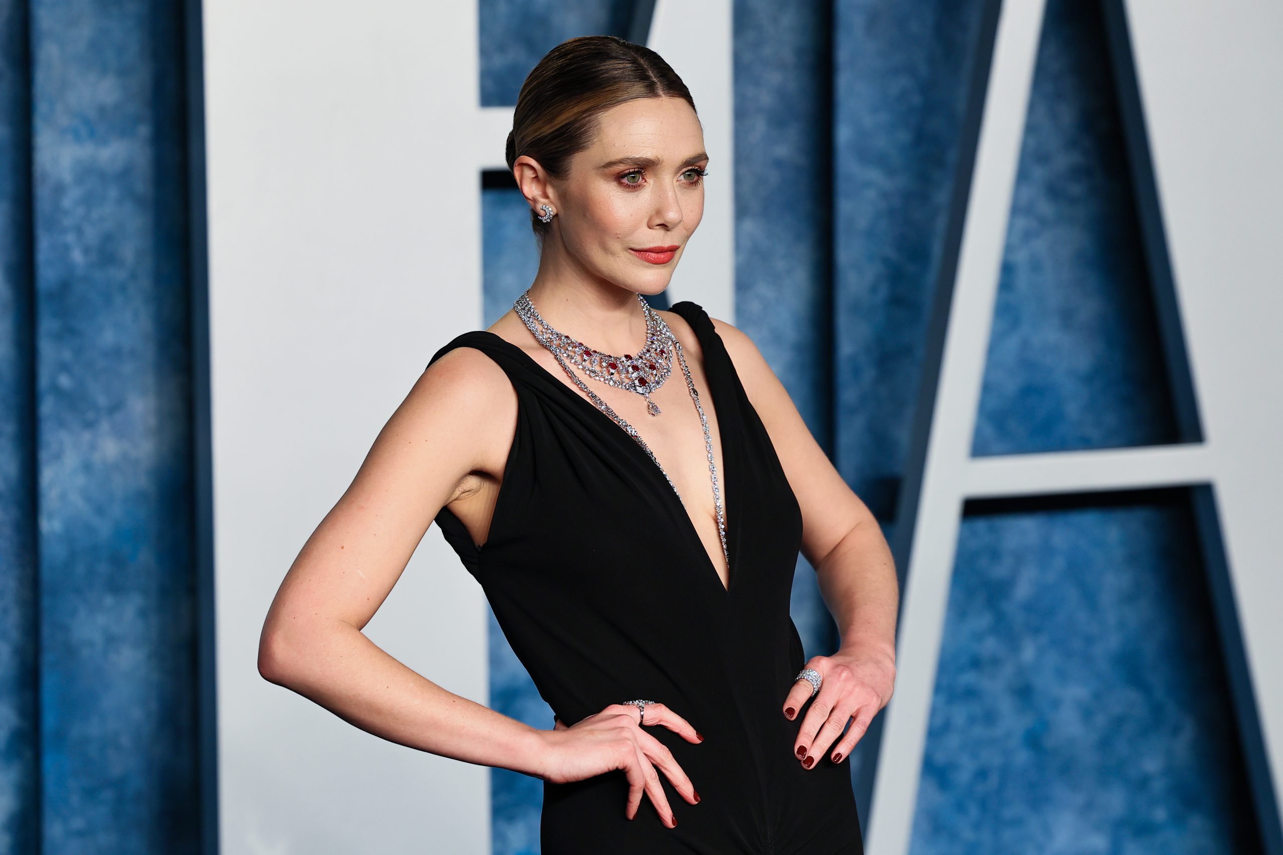 Elizabeth Olsen se robó todas las miradas en las en los Óscar