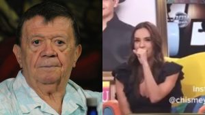 Espíritu de Chabelo se apoderó de presentadora en vivo y los memes no se hicieron esperar