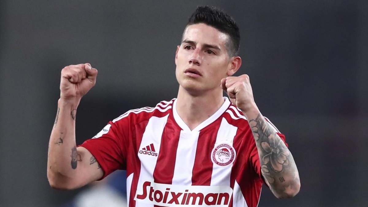 James Rodriguez: el sueldazo al que renunció el colombiano con su salida del Olympiacos