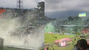 Así quedó el Atanasio Girardot luego de los desmanes en el estadio