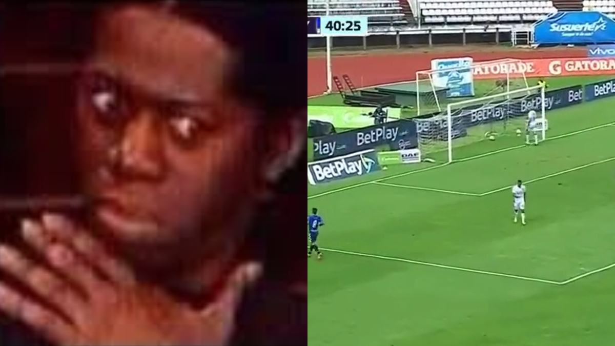 A periodista casi se le sale un madrazo al narrar un gol en vivo en Colombia