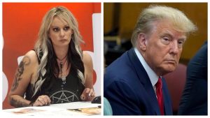 Donald Trump y Stormy Daniels