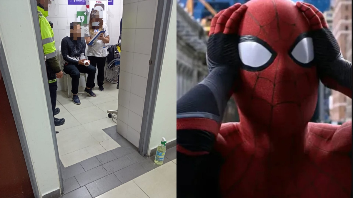 “Se creyó spider-man” para colarse en TransMilenio y casi pierde la mano