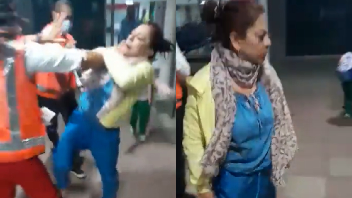 Mujer agarró a golpes a funcionaria de Avianca porque no le permitieron viajar