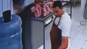 Video de carnicería mostraría supuesto fantasma y causa todo tipo de reacciones en redes