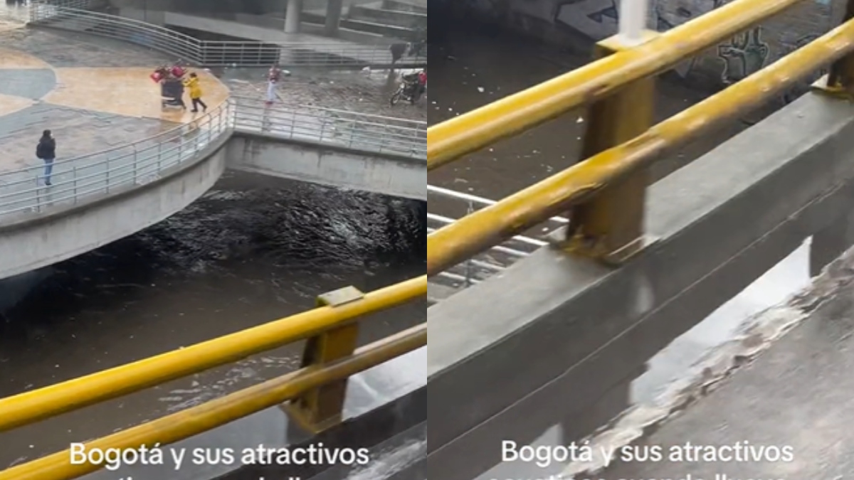 Cici Aquapark quedó en pañales: aguaceros en Bogotá causan monumentales inundaciones