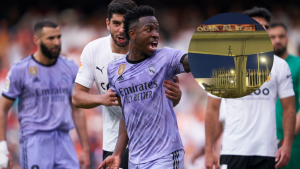 Vinicius Jr en puente