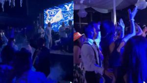 ¿Boda soñada? Novios pusieron cántico de Millonarios en fiesta de su matrimonio